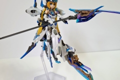 Photo No.02  of my completed Kotobukiya Hresvelgr Ater,  with added paint details.