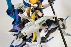 Photo No.04  of my completed Kotobukiya Hresvelgr Ater,  with added paint details.