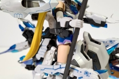 Photo No.15  of my completed Kotobukiya Hresvelgr Ater,  with added paint details.