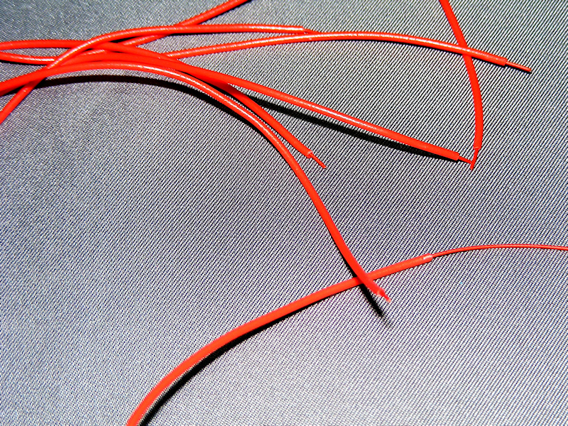 '57Chevy ignition wires cut to length