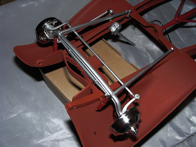 1/8 Ford front brakes and pipes fitted