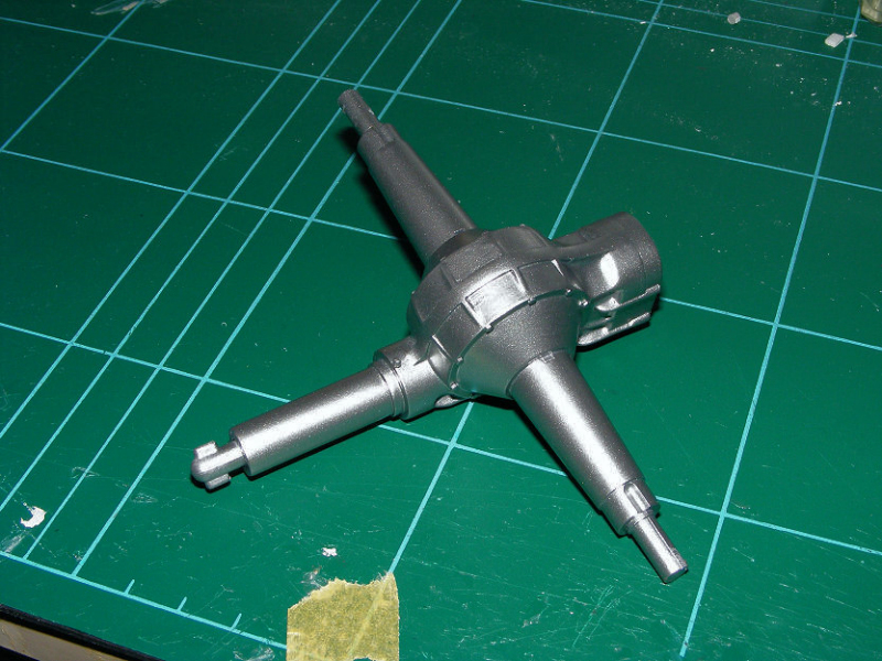 Lindberg 1/8 dragster differential painted