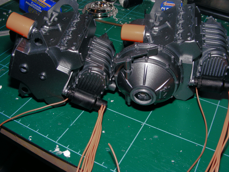 Lindberg 1/8 dragster distributor fitted