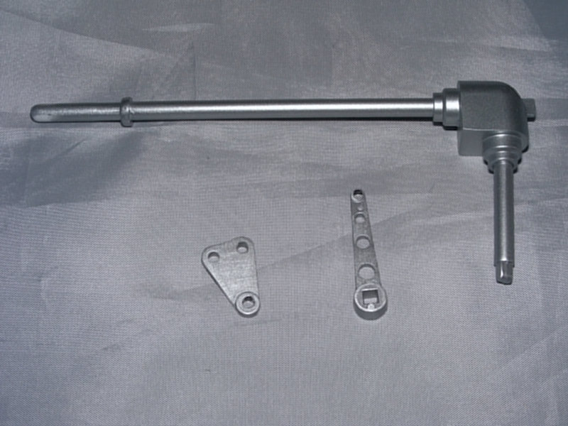 Lindberg 1/8 dragster painted steering parts