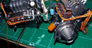 Lindberg 1/8 dragster stage 04