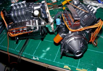 Lindberg 1/8 dragster stage 04