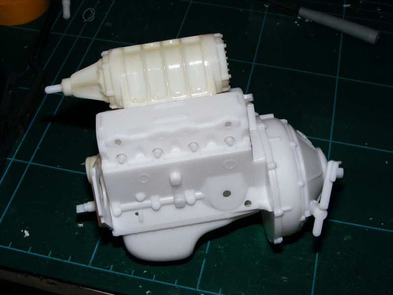 Lindberg 1/8 supercharger fitted