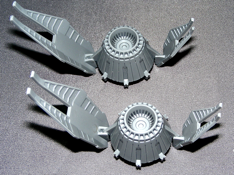 MK1 Starfury main engines built ready for painting