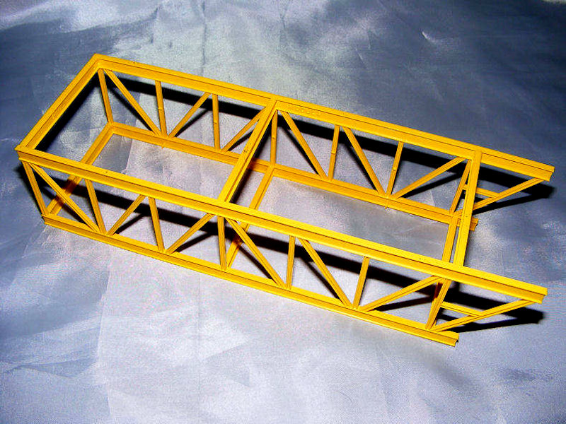 1/200 North Cormorant well head frame completed