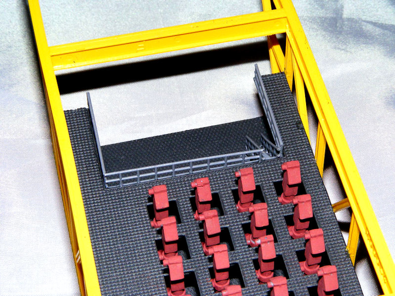 1/200 North Cormorant well head rails fitted