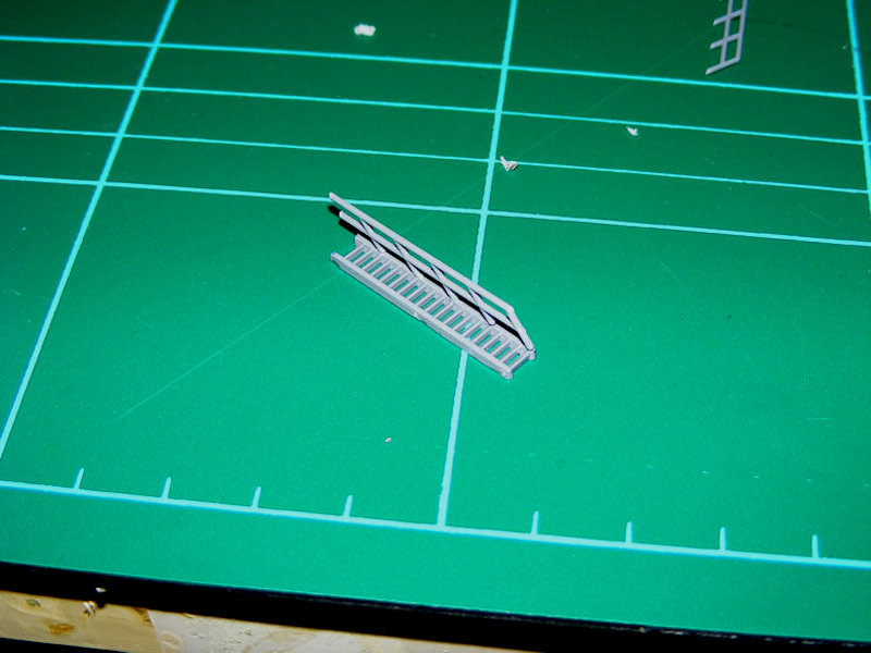 1/200 North Cormorant first stage of stairs drying